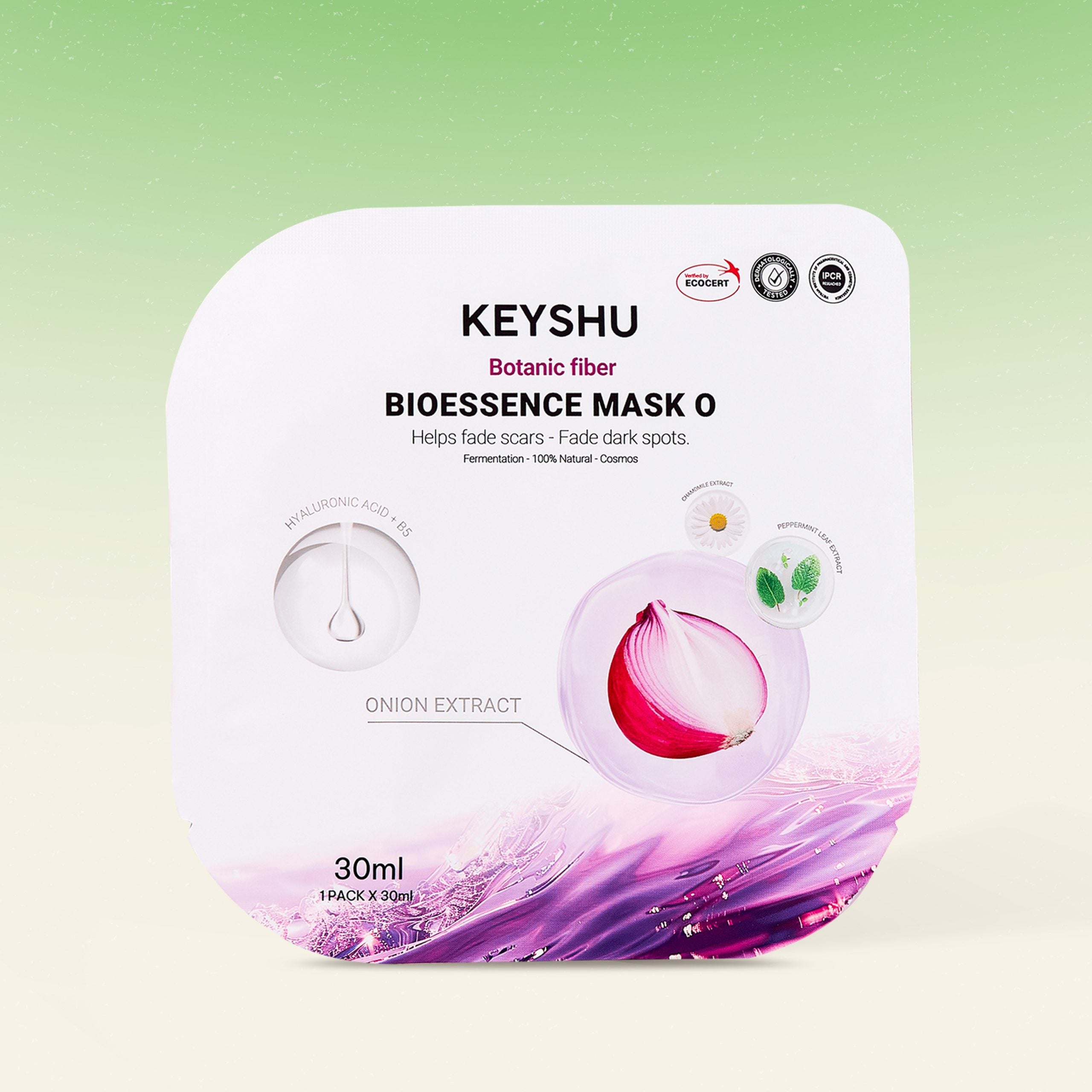 Keyshu Botanic Fiber Mask – Onion Extract