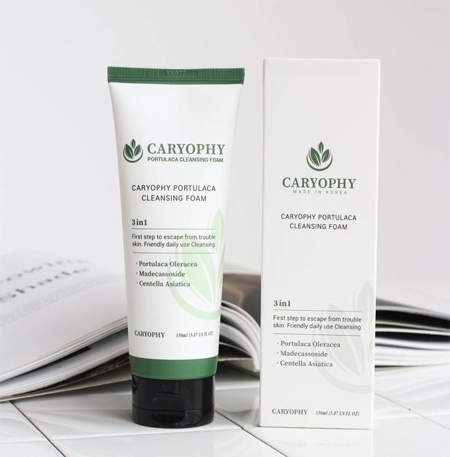 Caryophy Portulaca Cleansing Foam (150ml)