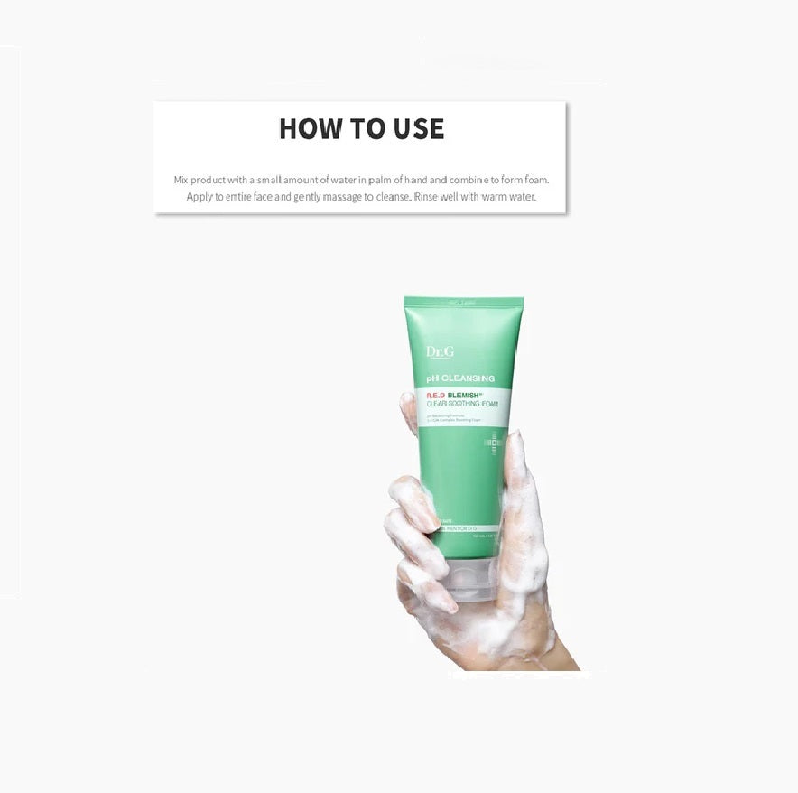 Dr.G Ph Cleansing R.E.D Blemish Clear Soothing Foam (30ml)