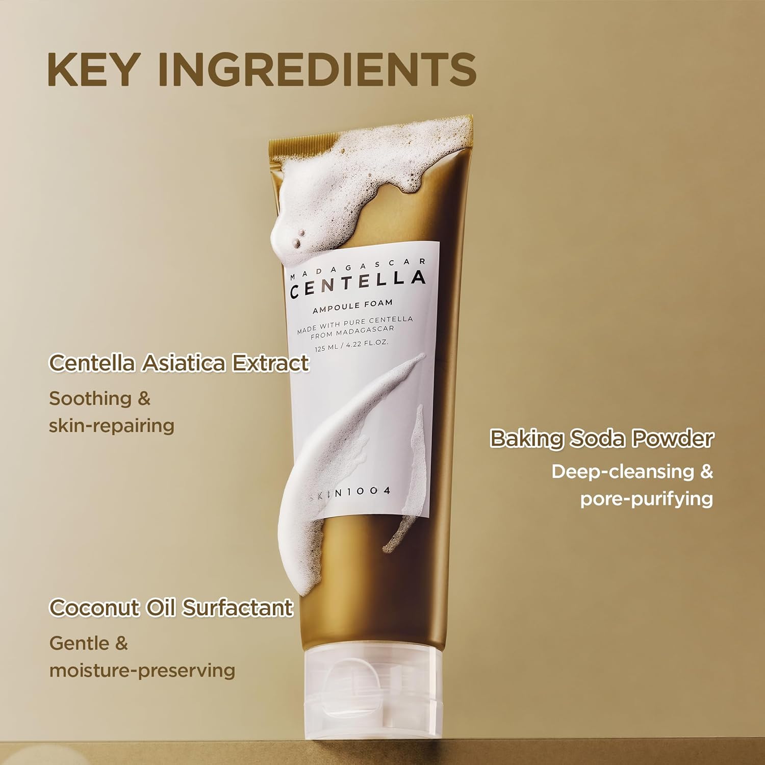 Skin 1004 - Centella Foam Madagascar (125ml)