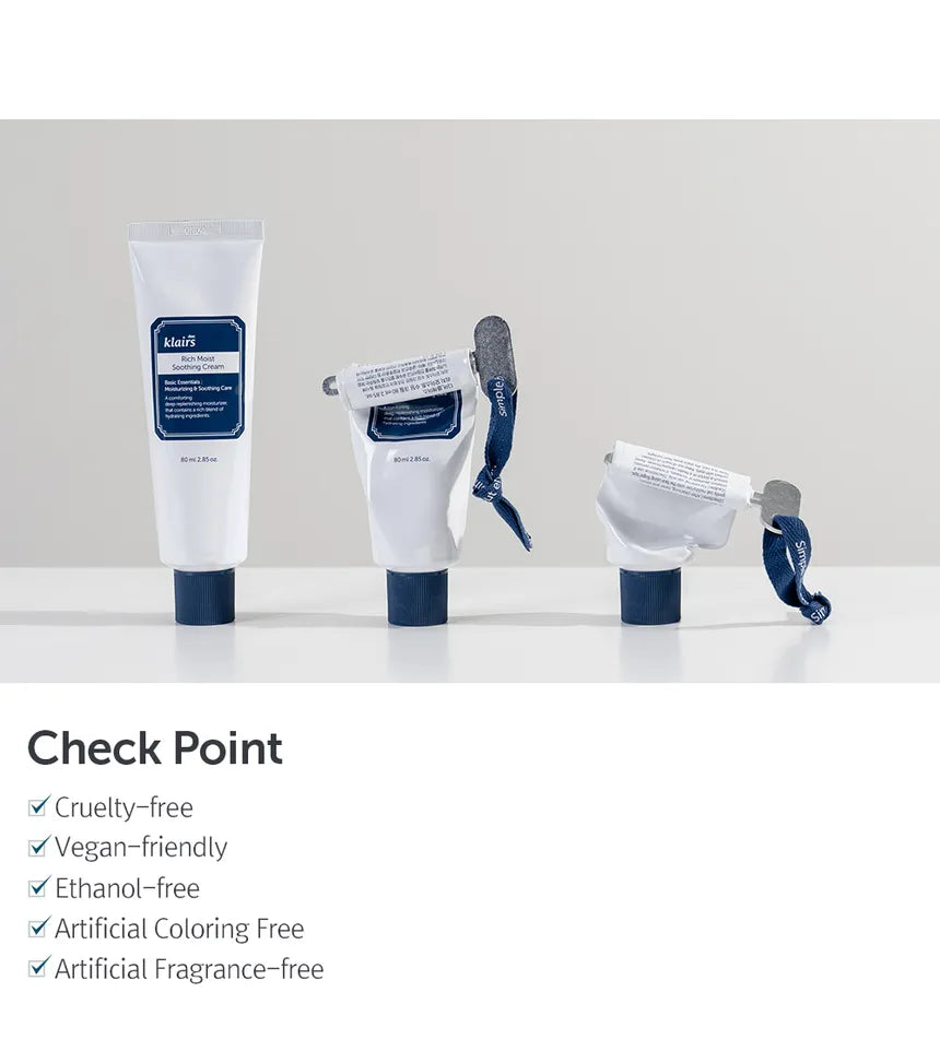 Klairs Rich Moist Soothing Cream (20ml)