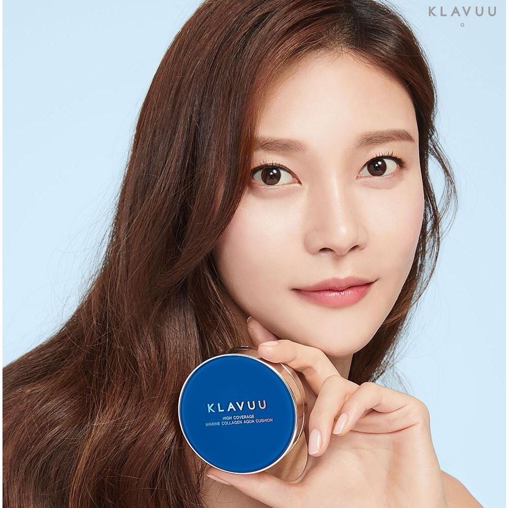 Klavuu Cushion Blue Pearsation High Coverage Marine Collagen 23