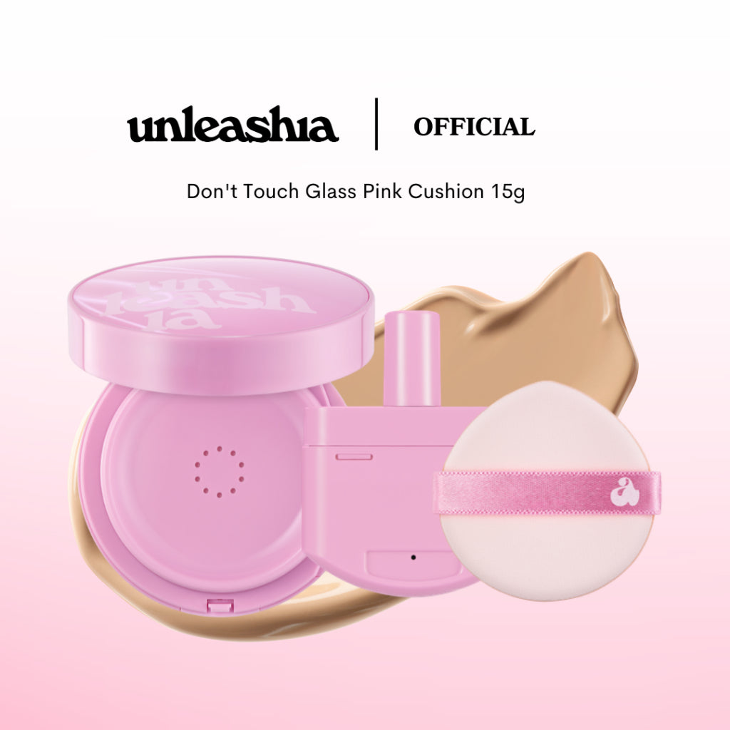 Unleashia Cushion Don't Touch Glass Pink  23W
