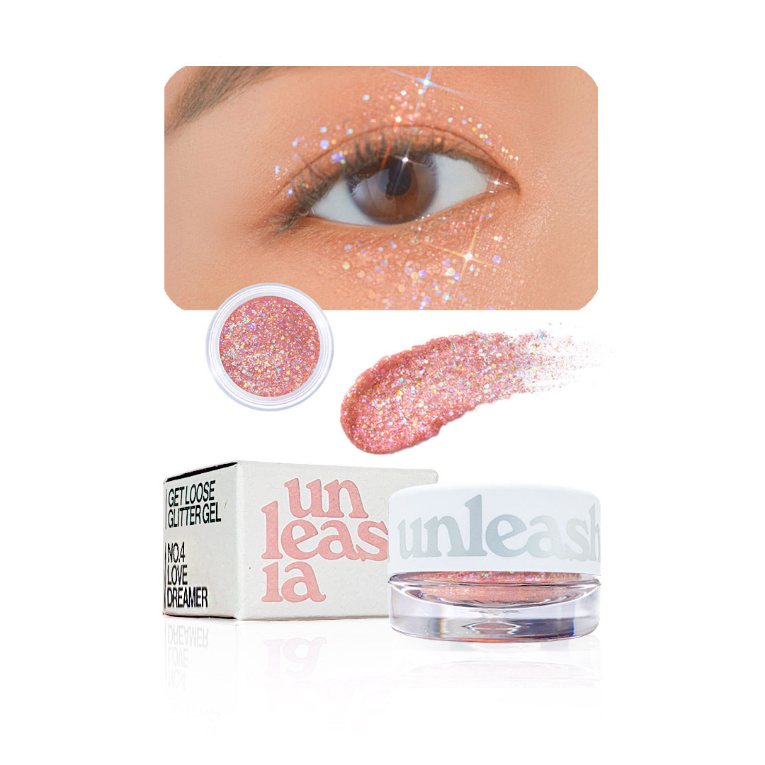Unleashia - Get Loose Glitter Gel Mini (No.4 Love Dreamer)
