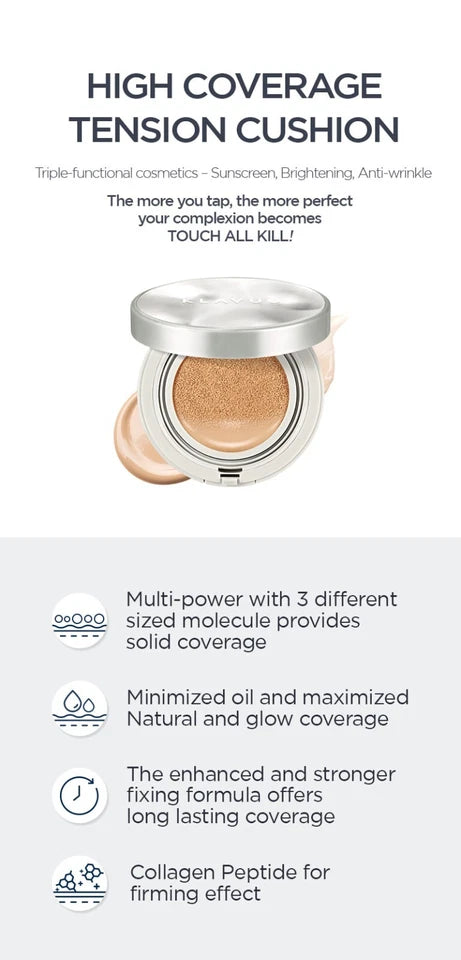 Klavuu Cushion Urban Pearlsation High Coverage Tension 23